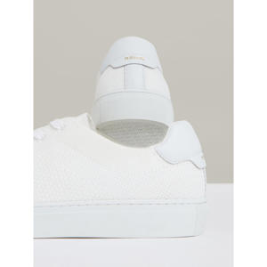 REISS FINLEY Knit Knitted Low Top Trainers